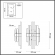 Бра E14 2*40W STIKA HALL ODL22 641 ODEON LIGHT 4988/2W, схема товара Бра E14 2*40W STIKA HALL ODL22 641 ODEON LIGHT 4988/2W, схема товара