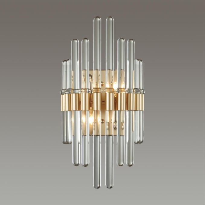 Бра E14 2*40W STIKA HALL ODL22 641 ODEON LIGHT 4988/2W, фото на цветном фоне 1 Бра E14 2*40W STIKA HALL ODL22 641 ODEON LIGHT 4988/2W, фото на цветном фоне 1