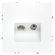 Розетка телевизионная встраиваемая VOLTUM S70 TV+RJ45 кат. 6, (белый матовый), Voltum, VLS060702 Розетка телевизионная встраиваемая VOLTUM S70 TV+RJ45 кат. 6, (белый матовый), Voltum, VLS060702