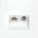Розетка телевизионная встраиваемая VOLTUM S70 TV+RJ45 кат. 6, (белый матовый), Voltum, VLS060702 Розетка телевизионная встраиваемая VOLTUM S70 TV+RJ45 кат. 6, (белый матовый), Voltum, VLS060702