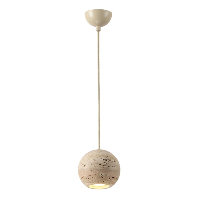 Подвесной светильник IP20 LED GU10 7W 220V TRAVERTINO HIGHTECH ODL24 177 ODEON LIGHT 6625/1L, фото на белом фоне