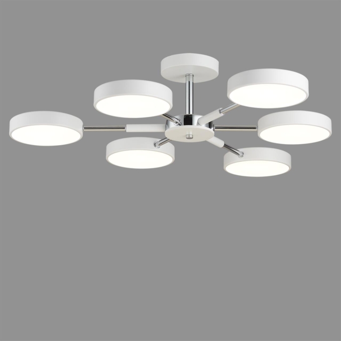 Люстра потолочная LED 108W 3000/4000/6000К 220V MIKA LEDIO LN26 351 LUMION 5659/99CL, фото на цветном фоне 1 Люстра потолочная LED 108W 3000/4000/6000К 220V MIKA LEDIO LN26 351 LUMION 5659/99CL, фото на цветном фоне 1