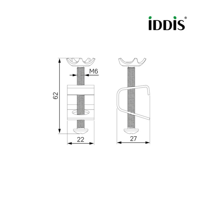 Комплект крепежей Iddis Optima Home 003M006i77 Комплект крепежей Iddis Optima Home 003M006i77