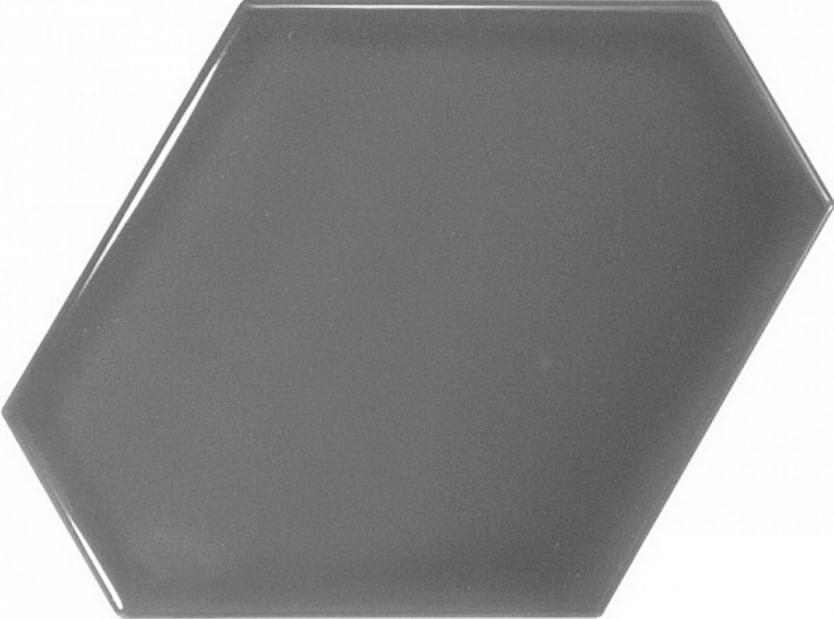 Настенная плитка Equipe Scale Benzene Dark Grey 10.8x12.4, 23829