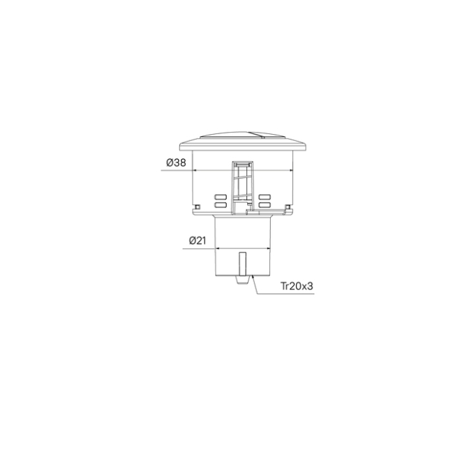 Кнопка смыва Iddis Optima Home 92038SB2AR Кнопка смыва Iddis Optima Home 92038SB2AR