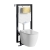 Система инсталляции с унитазом WasserKRAFT Vils 56TLT.010.ME.MG03.H002