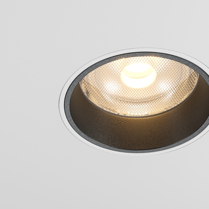 Встраиваемый светильник Фокус / FOCUS LED 12 Вт 3000 К 50°, DL125-L12-3K-TRS-W, изображение 3 Встраиваемый светильник Фокус / FOCUS LED 12 Вт 3000 К 50°, DL125-L12-3K-TRS-W, изображение 3