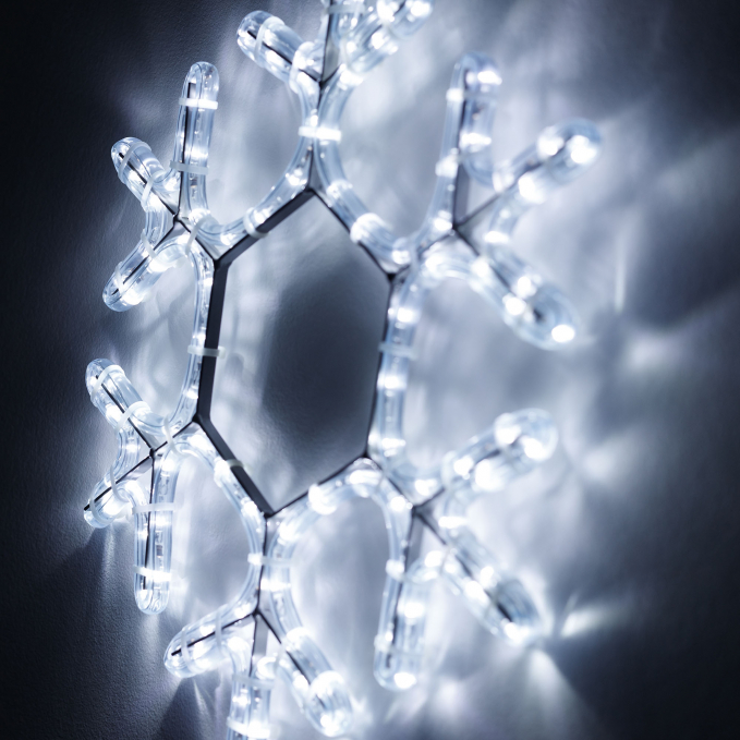 Фигура светодиодная ARD-SNOWFLAKE-M7-450x375-108LED White (230V, 6.5W), Arlight, 034249, изображение 4