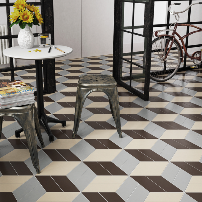 Керамогранит Equipe Chevron Gris Mate Right 9x20.5, 23201 Керамогранит Equipe Chevron Gris Mate Right 9x20.5, 23201