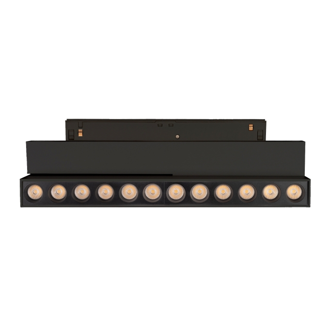 Светильник MAG-ORIENT-DOTS-FOLD-S230-12W Warm3000 (BK, 30 deg, 48V), Arlight, 042014, изображение 2 Светильник MAG-ORIENT-DOTS-FOLD-S230-12W Warm3000 (BK, 30 deg, 48V), Arlight, 042014, изображение 2