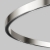 Шинопровод круглый 650 мм Flarity платина, TRX154-R-D650-PT