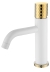 Смеситель для раковины Boheme Stick 121-WG белый матовый