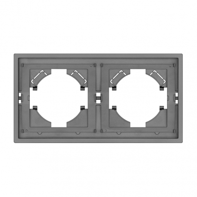 Рамка пластиковая FRM-TENDO-PL-2-GR, Arlight, 053841, изображение 2