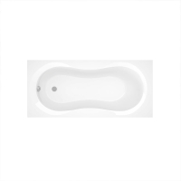 Ванна акриловая Alba Spa Miami 170x75 ВПР0250300100 пристенная Ванна акриловая Alba Spa Miami 170x75 ВПР0250300100 пристенная