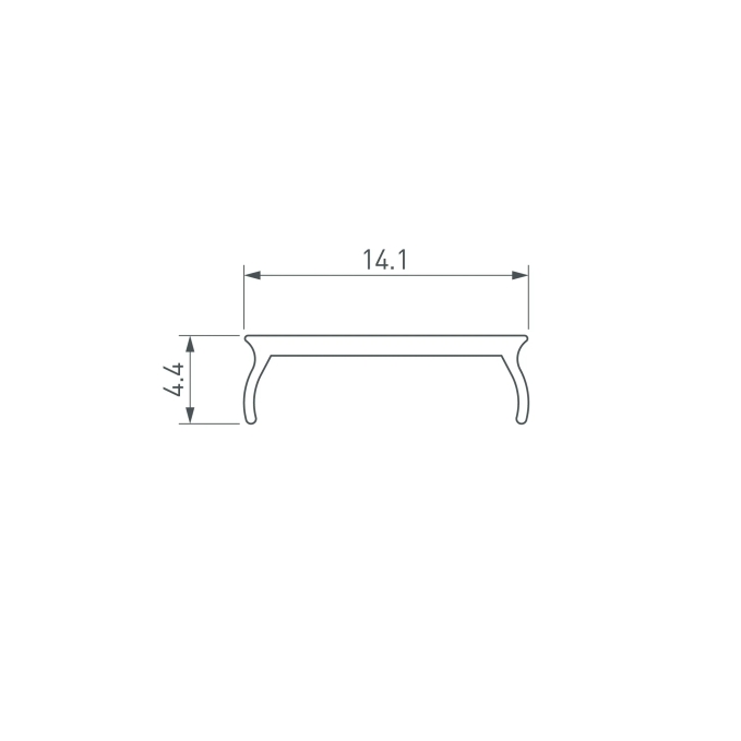 Экран F-KA13-2000 матовый для PHS, Arlight, 045575, изображение 2