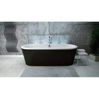 Ванна акриловая Riho Inspire 180x80 B091001220 черная матовая отдельно стоящая Ванна акриловая Riho Inspire 180x80 B091001220 черная матовая отдельно стоящая