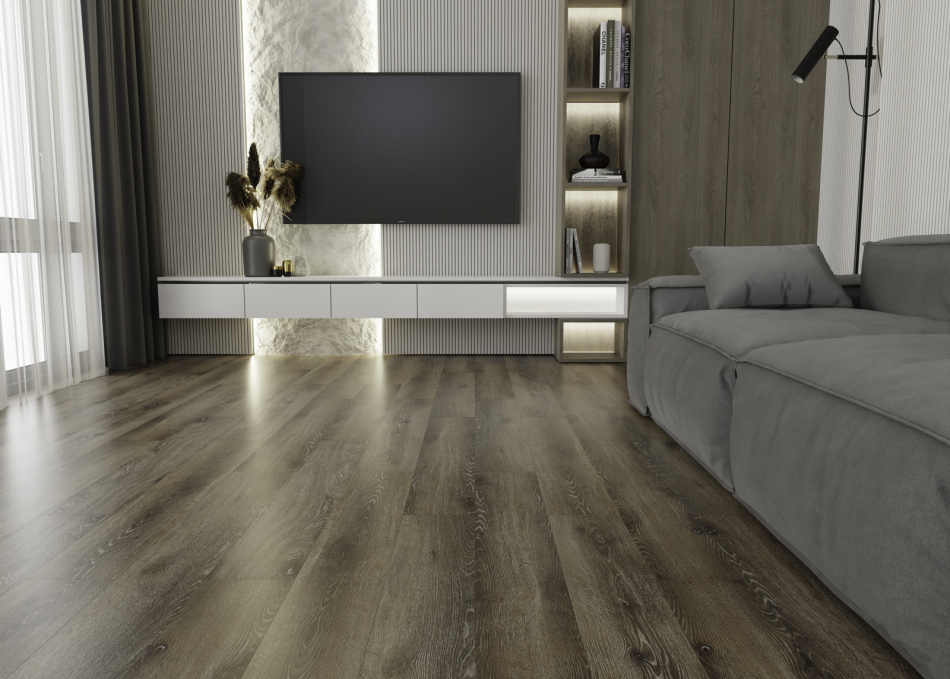 Ламинат SPC IDEAL Flooring Home Wood Juniper 02012, размер 180x1170×4,6 мм