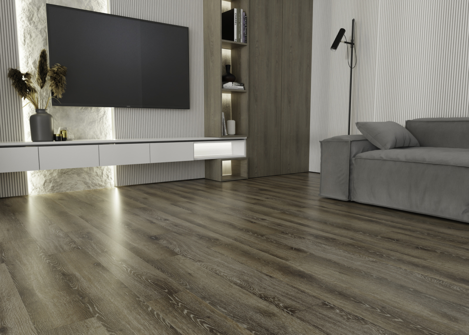 Ламинат SPC IDEAL Flooring Home Wood Juniper 02012, размер 180x1170×4,6 мм