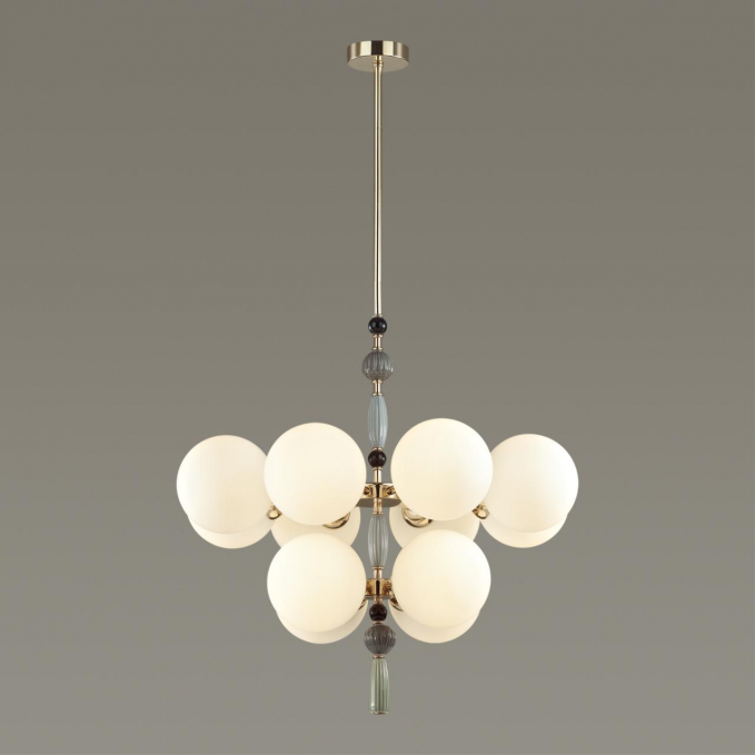 Люстра E14 12*40W PALLE MODERN ODL_EX24 125 ODEON LIGHT 5405/12, фото на цветном фоне 1 Люстра E14 12*40W PALLE MODERN ODL_EX24 125 ODEON LIGHT 5405/12, фото на цветном фоне 1