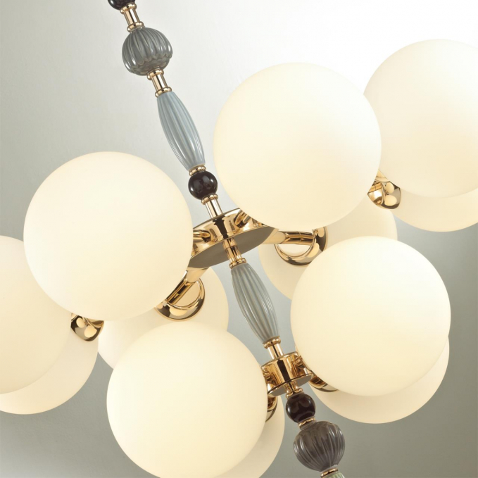 Люстра E14 12*40W PALLE MODERN ODL_EX24 125 ODEON LIGHT 5405/12, композиция 3 Люстра E14 12*40W PALLE MODERN ODL_EX24 125 ODEON LIGHT 5405/12, композиция 3