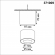 Светильник накладной IP20 GX53 12W 220-240V GEMINI OVER NT25 456 NOVOTECH 371009, схема товара Светильник накладной IP20 GX53 12W 220-240V GEMINI OVER NT25 456 NOVOTECH 371009, схема товара