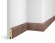 Плинтус Cosca Decor WP07 экошпон дуб Окленд, 80x16x2400 мм, МДФ Плинтус Cosca Decor WP07 экошпон дуб Окленд, 80x16x2400 мм, МДФ