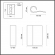 Настенный светильник IP20 LED 3W 3000K 220V RUNO HIGHTECH ODL25 431 ODEON LIGHT 7014/3WL, схема товара Настенный светильник IP20 LED 3W 3000K 220V RUNO HIGHTECH ODL25 431 ODEON LIGHT 7014/3WL, схема товара