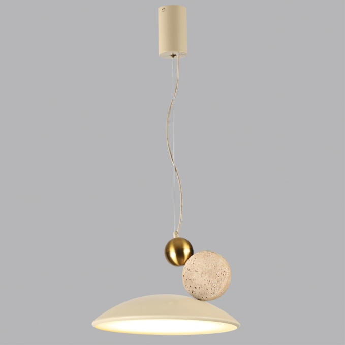 Подвесной светильник IP20 LED 24W 3000K 220V TRAVERTINO HIGHTECH ODL24 179 ODEON LIGHT 6625/20L, фото на цветном фоне 1