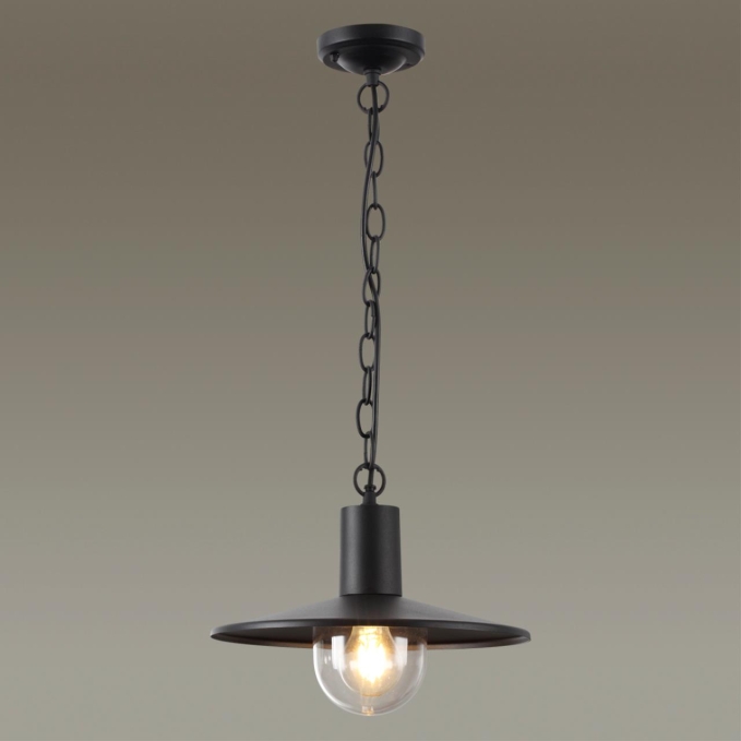 Ландшафтный светильник-подвес E27 1*40W IP44 FURCADIA NATURE ODL21 711 ODEON LIGHT 4833/1, фото на цветном фоне 1