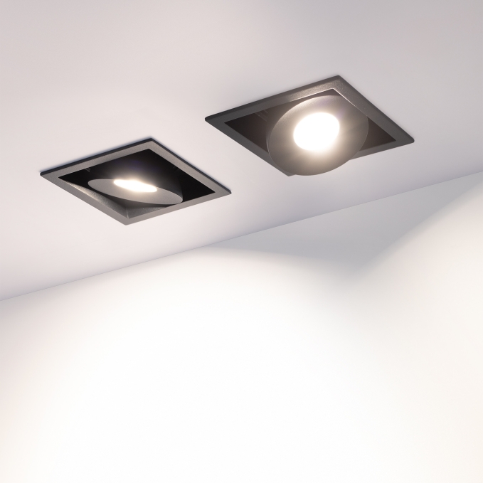 Светильник CL-SIMPLE-S80x80-9W Day4000 (BK, 45 deg), Arlight, 026875, изображение 5