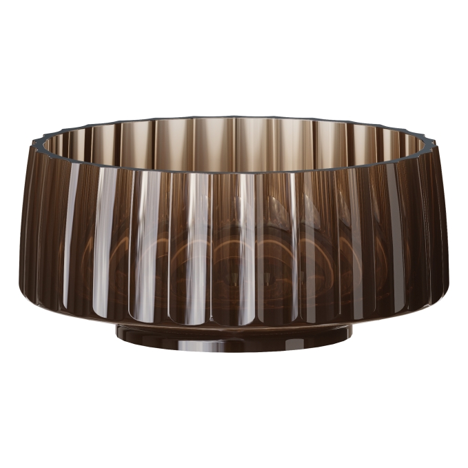 Накладная раковина Boheme Glow 810-RIB-G-C coffee полиэфирная Накладная раковина Boheme Glow 810-RIB-G-C coffee полиэфирная