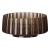 Накладная раковина Boheme Glow 810-RIB-G-C coffee полиэфирная