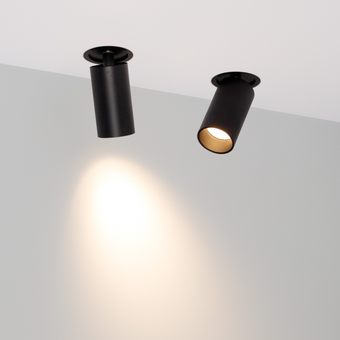 Светильник SP-NUANCE-TRIMLESS-PULL-R35-7W Warm3000 (BK, 36 deg, 230V), Arlight, 049910, изображение 3 Светильник SP-NUANCE-TRIMLESS-PULL-R35-7W Warm3000 (BK, 36 deg, 230V), Arlight, 049910, изображение 3