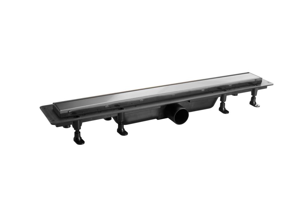 Душевой трап Plastbrno Design 4 SZH955M 55 см графит Душевой трап Plastbrno Design 4 SZH955M 55 см графит