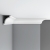 Карниз, плинтус потолочный гладкий Decomaster 96270, 115х95х2400 мм