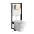 Система инсталляции с унитазом WasserKRAFT Vils 56TLT.010.ME.PG03.H001