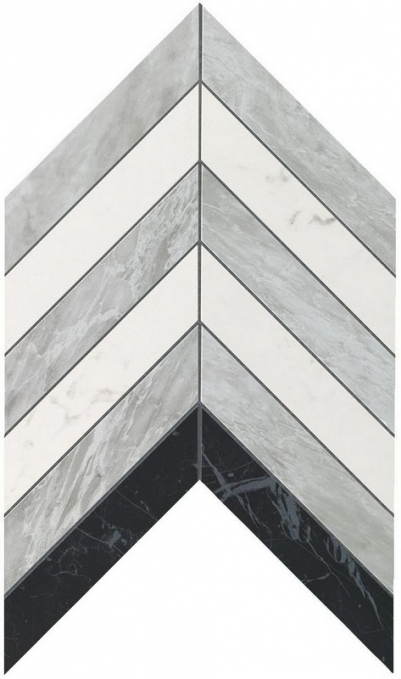 Мозаика Atlas Concorde Italy Marvel Stone Chevron Mix Wall 25x30.5, 9SCM Мозаика Atlas Concorde Italy Marvel Stone Chevron Mix Wall 25x30.5, 9SCM