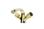 Смеситель для раковины Boheme Royal Cristal 291-Royal/CRST Black глянцевое золото