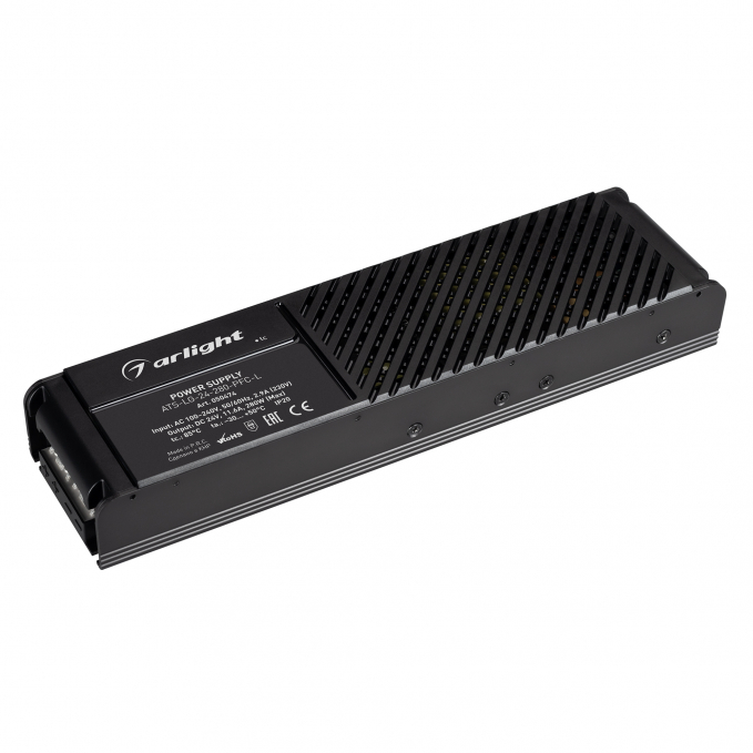 Блок питания ATS-LG-24-280-PFC-L (24V, 11.6A, 280W), Arlight, 050474, изображение 1 Блок питания ATS-LG-24-280-PFC-L (24V, 11.6A, 280W), Arlight, 050474, изображение 1