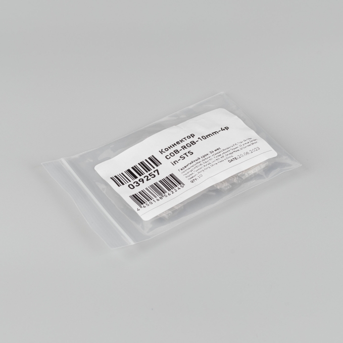 Коннектор COB-RGB-10mm-4pin-STS, Arlight, 039257, изображение 2 Коннектор COB-RGB-10mm-4pin-STS, Arlight, 039257, изображение 2