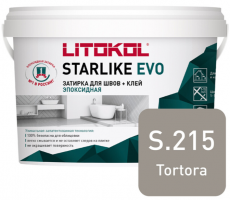 Затирка эпоксидная Litokol Starlike Evo S.215 Tortora, 1 кг Затирка эпоксидная Litokol Starlike Evo S.215 Tortora, 1 кг