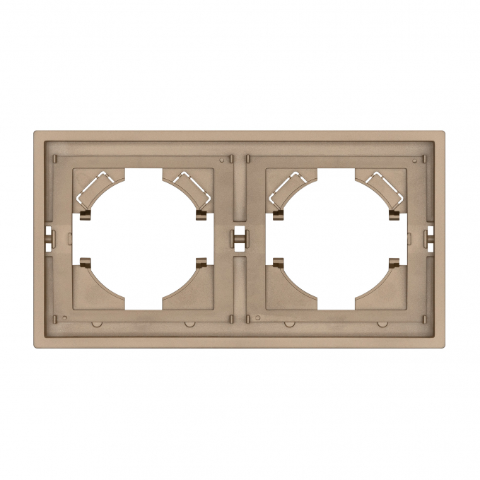 Рамка пластиковая FRM-TENDO-PL-2-GD, Arlight, 053842, изображение 3