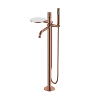 Смеситель напольный Boheme Stick 129-CB.4 брашированная медь