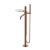 Смеситель напольный Boheme Stick 129-CB.4 брашированная медь