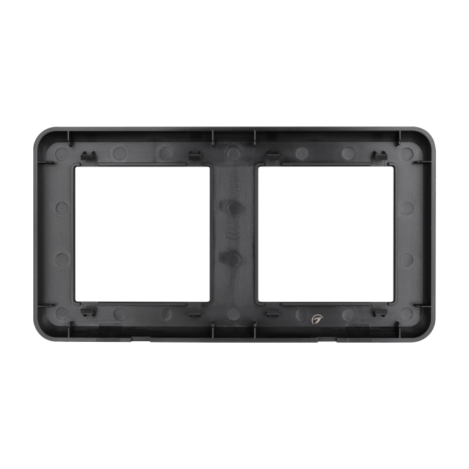 Рамка пластиковая FRM-VERSA-PL-2-BK, Arlight, 043778, изображение 2