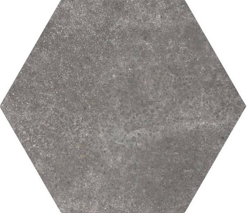 Керамогранит Equipe Hexatile Cement Black 17.5x20, 22094