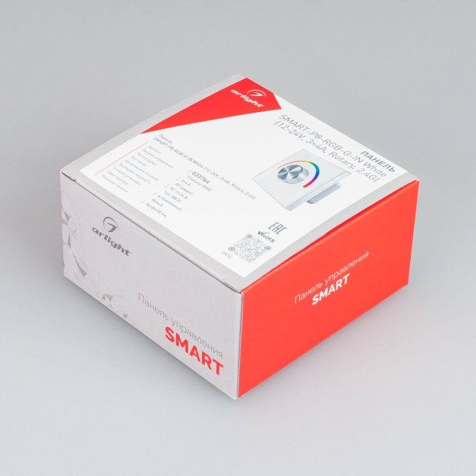 Панель SMART-P8-RGB-G-IN White (12-24V, 3x4A, Rotary, 2.4G), Arlight, 033764, изображение 2
