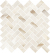 Мозаика Italon Stellaris Crystal Pure Mosaico Cross 29.7х31.5, 620110000214