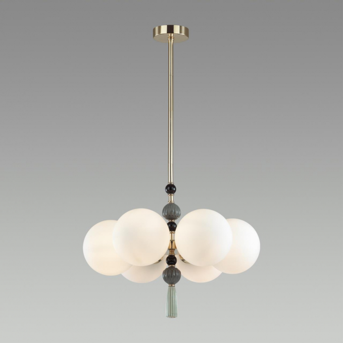 Люстра E14 6*40W PALLE MODERN ODL_EX23 123 ODEON LIGHT 5405/6, фото на цветном фоне 1 Люстра E14 6*40W PALLE MODERN ODL_EX23 123 ODEON LIGHT 5405/6, фото на цветном фоне 1