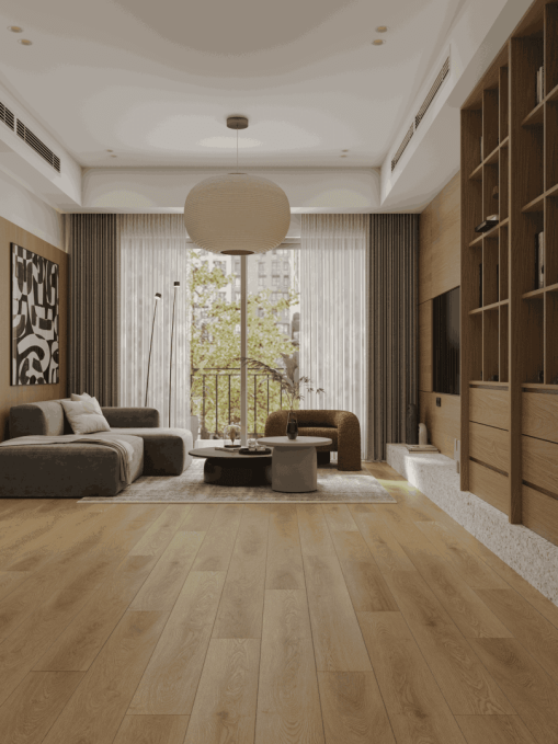 Каменный ламинат SPC (ABA) Alpine Floor Premium XL Дуб Льняной, ECO 7-36 MC